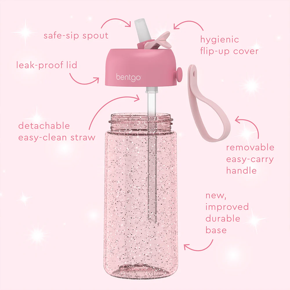 Bentgo Kids Water Bottle Glitter