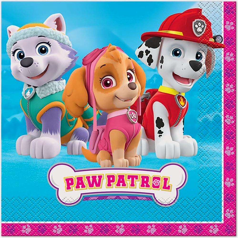 Servilletas Paw Patrol Pink