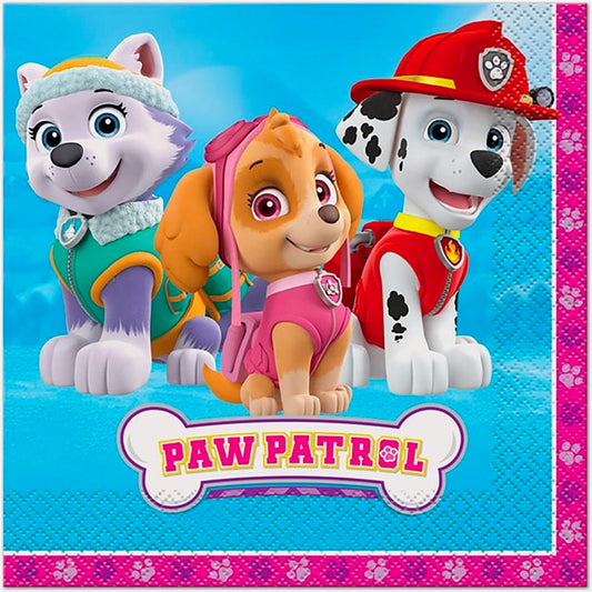 Servilletas Paw Patrol Pink