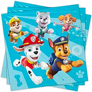 Servilletas Paw Patrol Blue