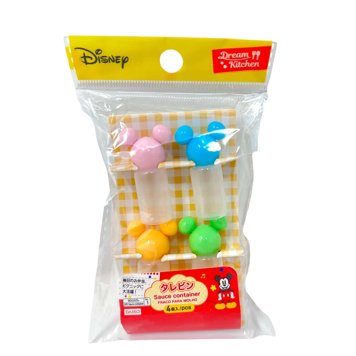Mini Contenedores Mickey Colores