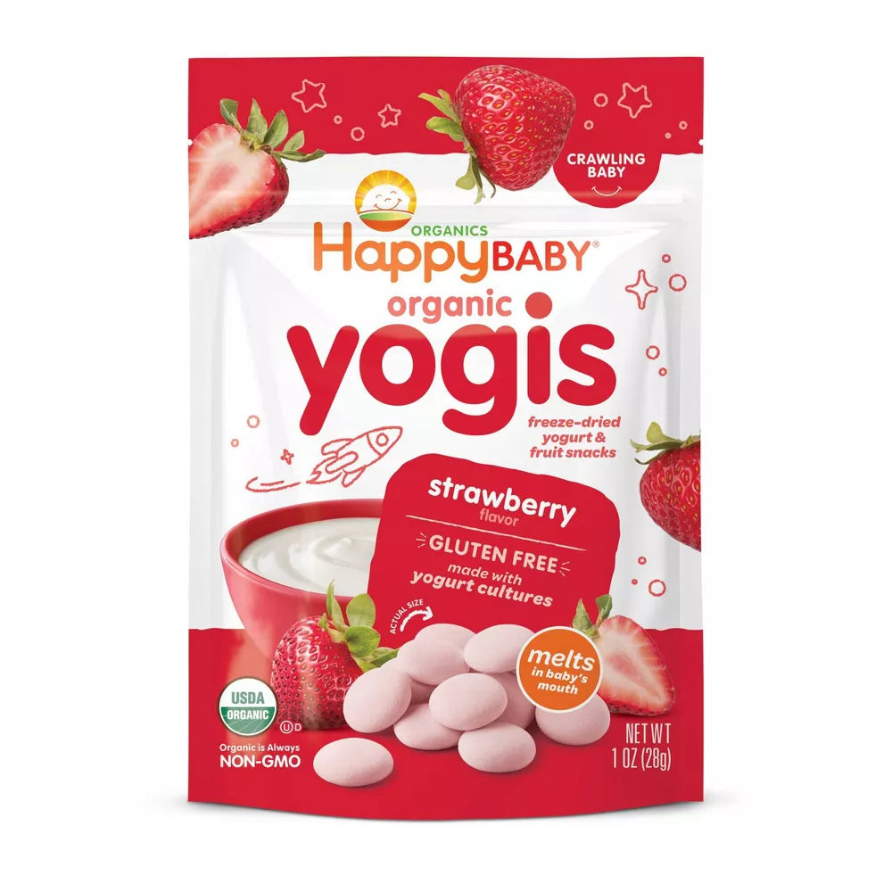 HappyBaby Organic Greek Yogis