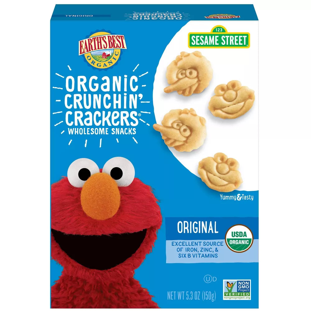 Earth's Best Galletas Crunchin' Crackers